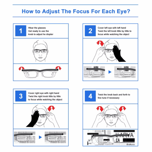 How to Use Flex Focal Glasses